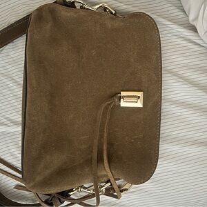 Rebecca Minkoff Tan Suede Crossbody Bag
